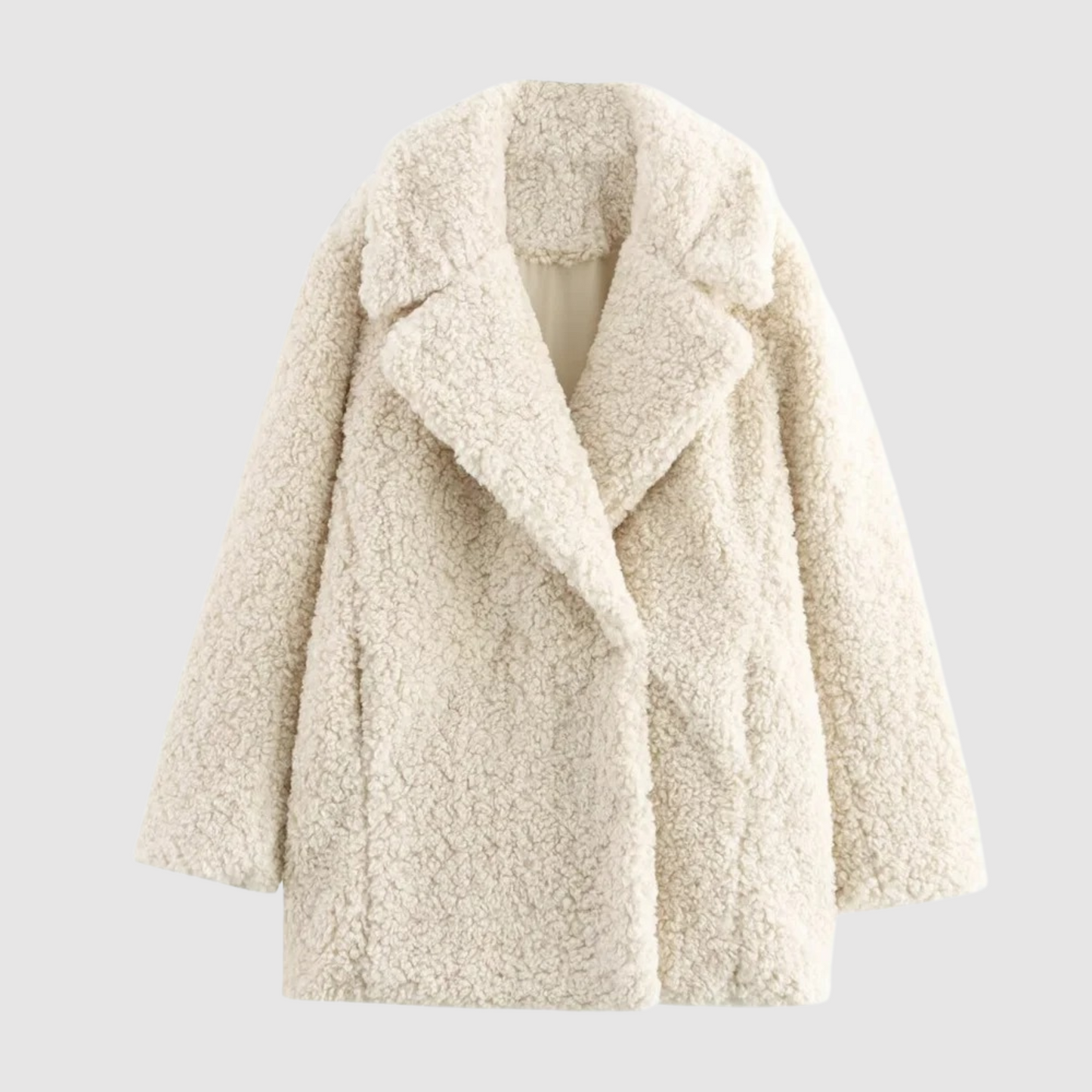Louisa - Cappotto invernale in pelliccia di orsacchiotto