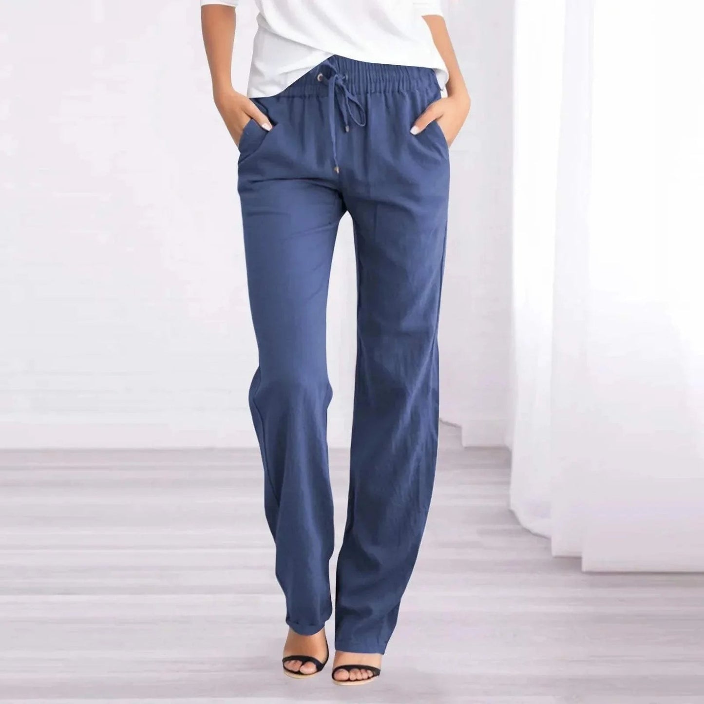 Caprice - Pantaloni dritti casual e traspiranti
