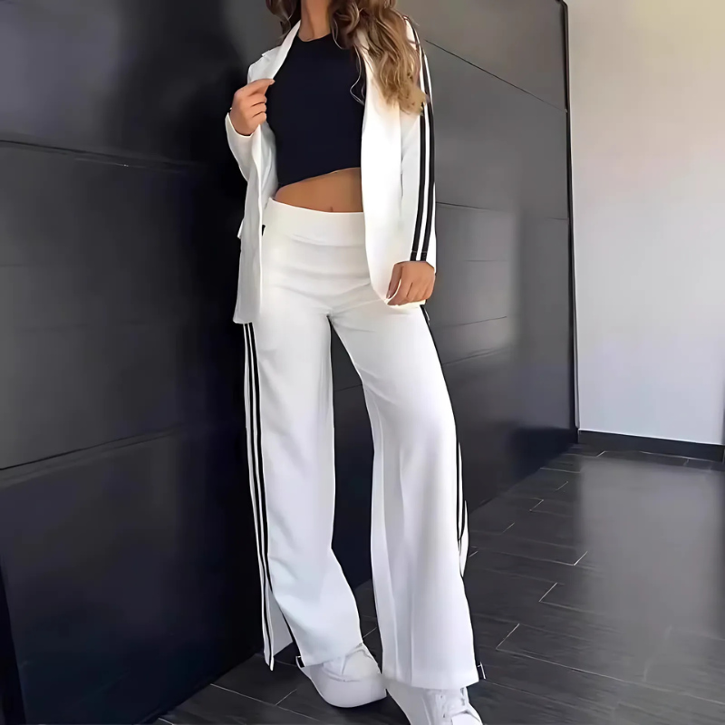 Gretchen - Elegante e comodo set di blazer e pantaloni