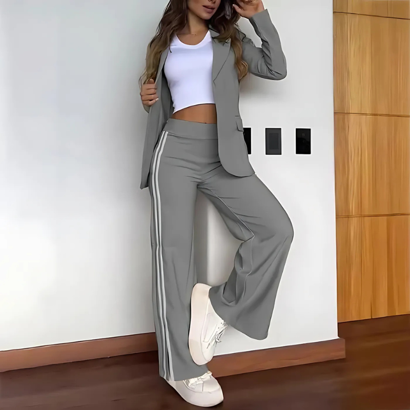Gretchen - Elegante e comodo set di blazer e pantaloni