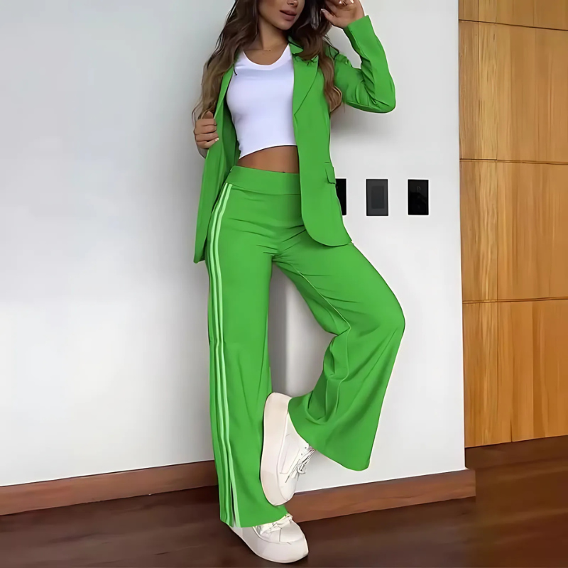 Gretchen - Elegante e comodo set di blazer e pantaloni