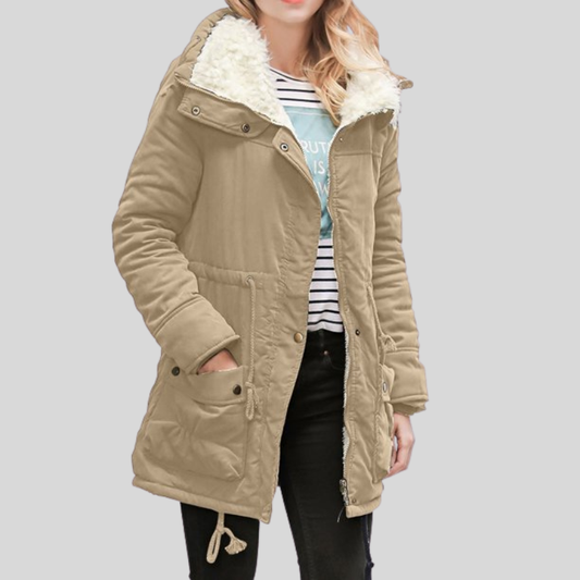Iliana - Cappotto parka con fodera super confortevole