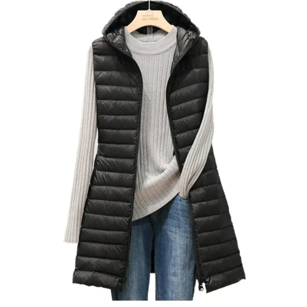 Gilet con cappuccio per donna - Vera