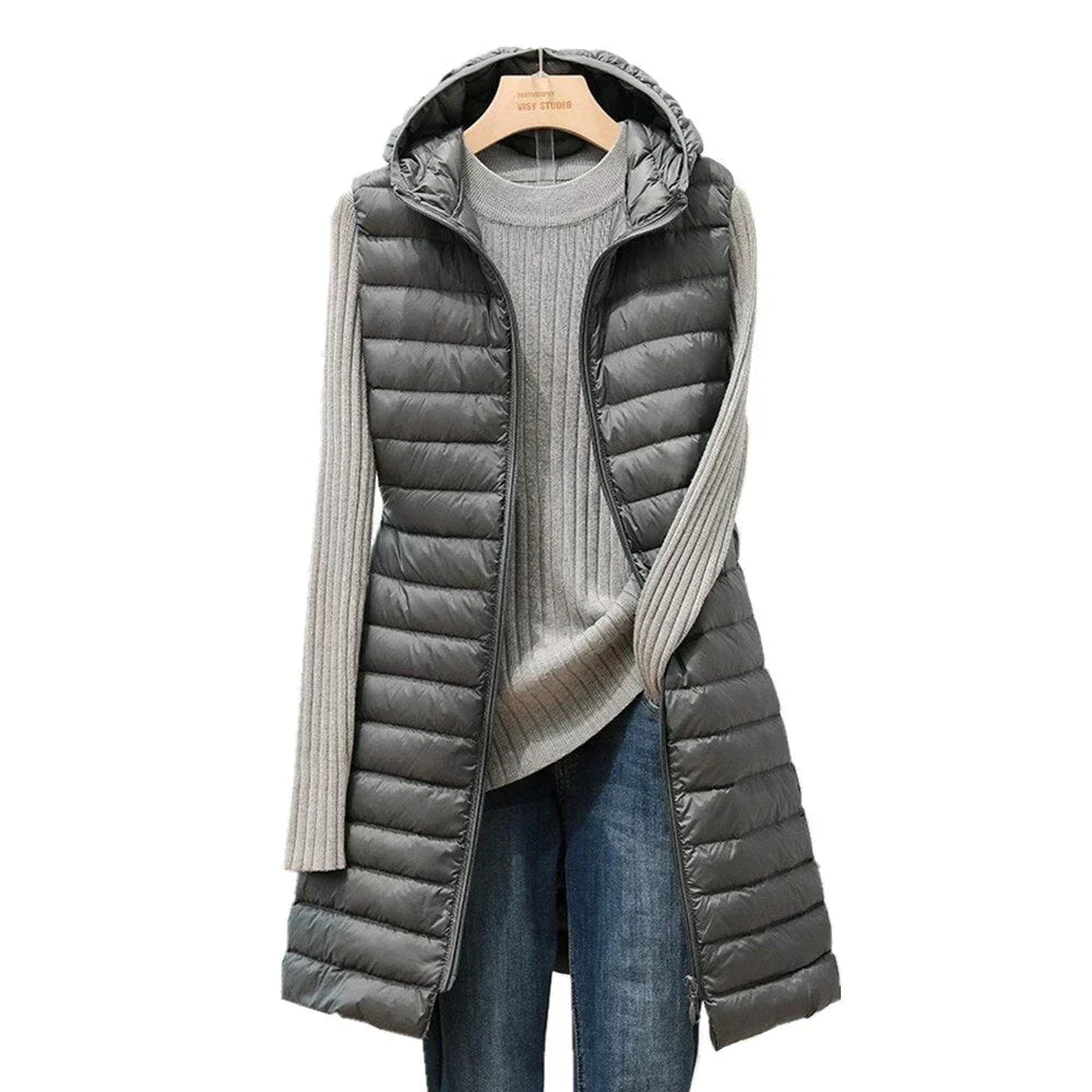 Gilet con cappuccio per donna - Vera