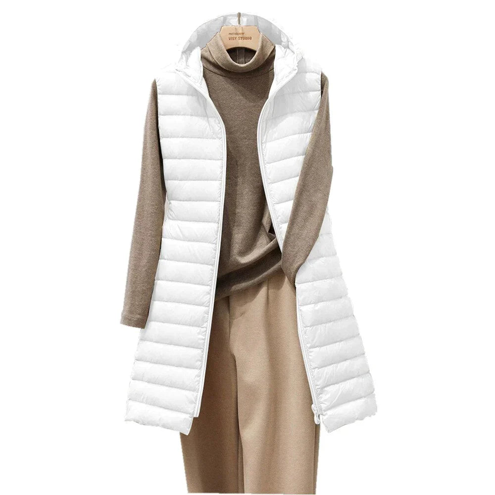 Gilet con cappuccio per donna - Vera