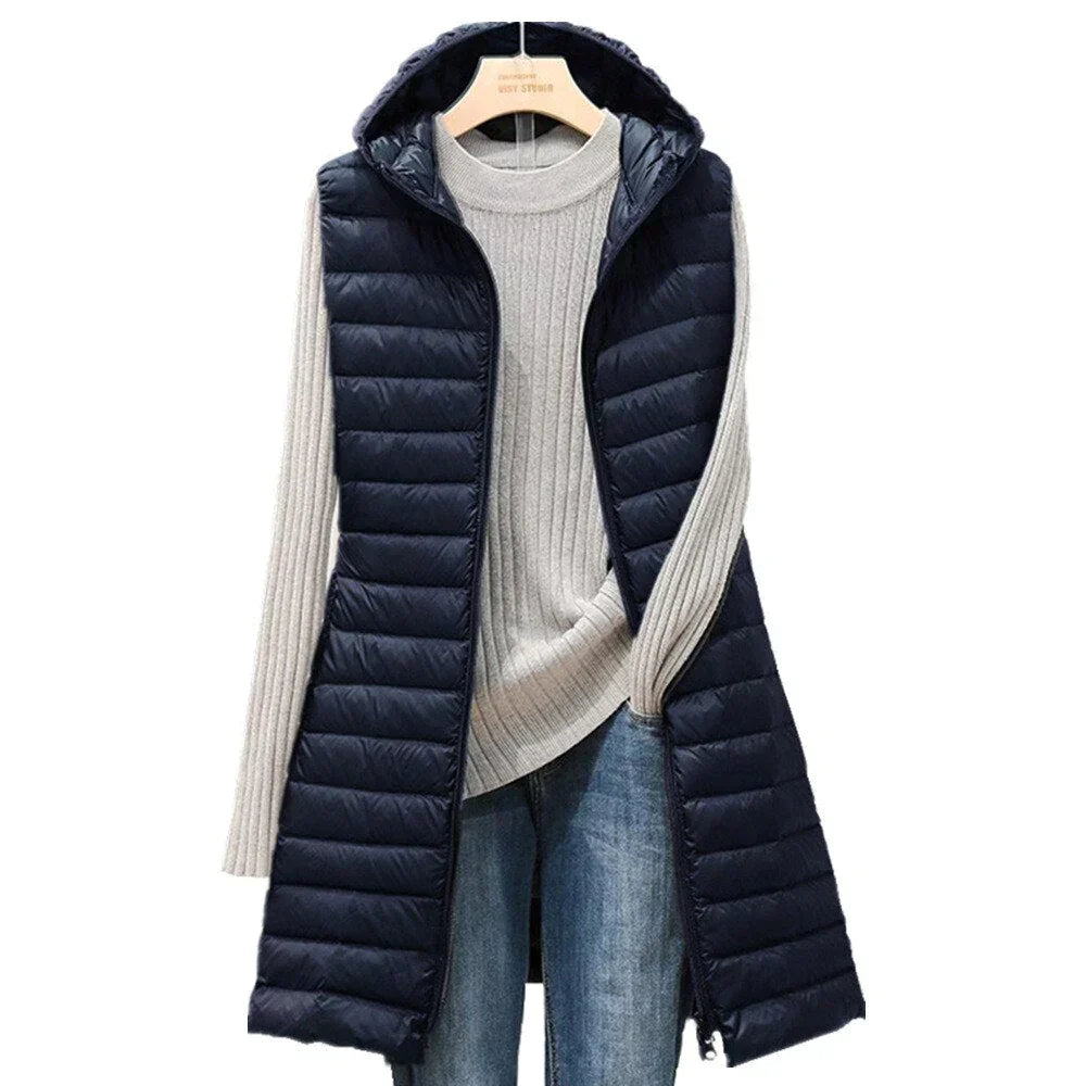 Gilet con cappuccio per donna - Vera