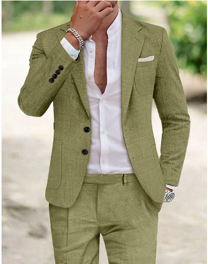 Elegante abito in lino per uomo - Carlo