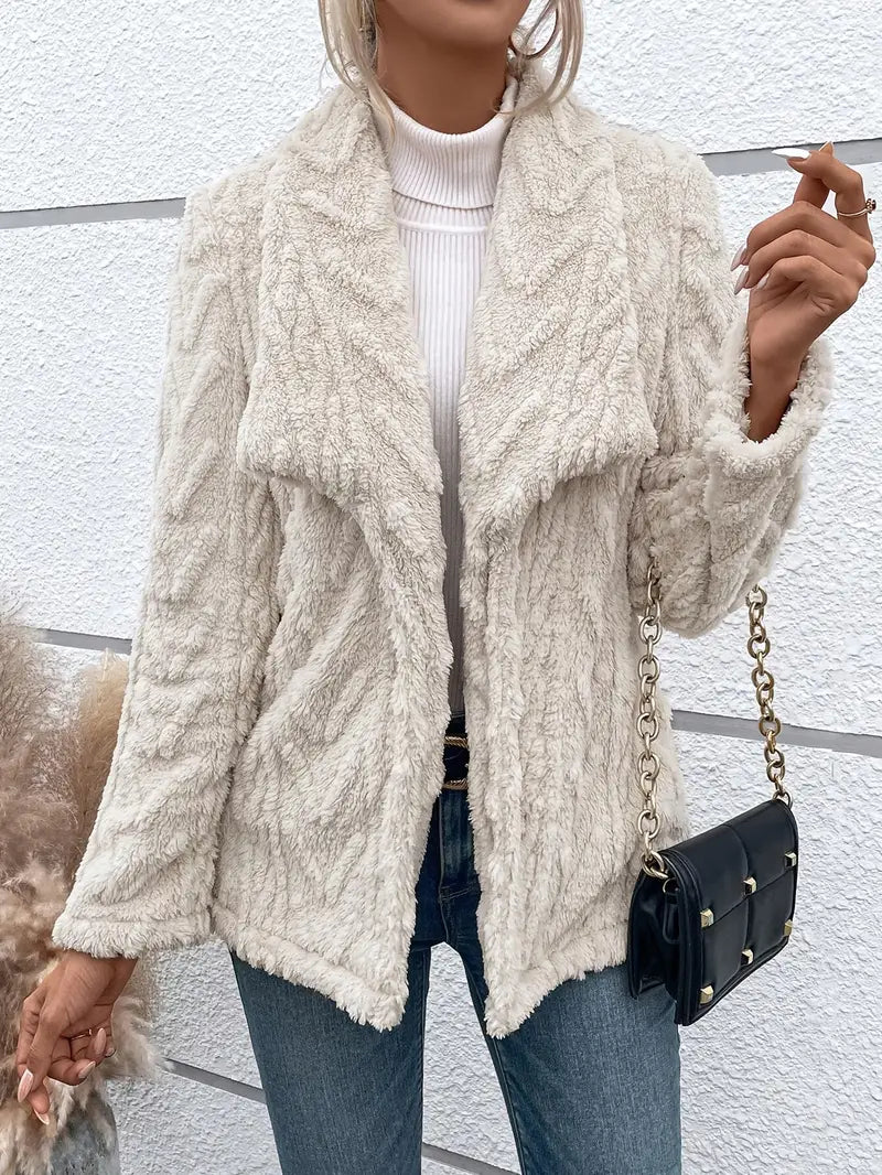 Kathleen - Elegante giacca in pile da donna
