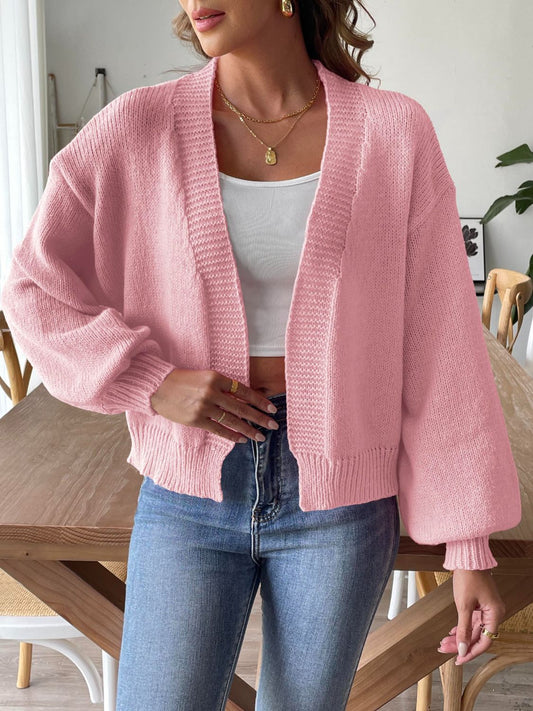 Chelsea - Cardigan casual aperto a maniche lunghe
