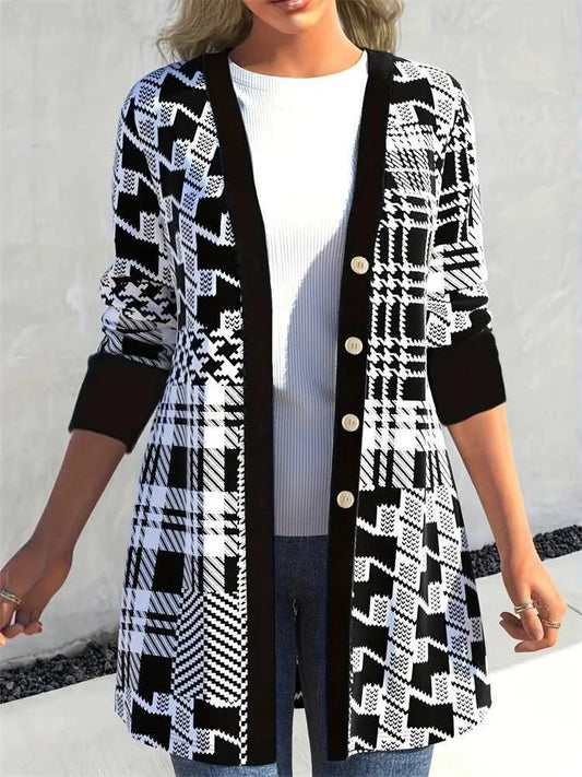 Catherine - Cardigan a maniche lunghe da donna