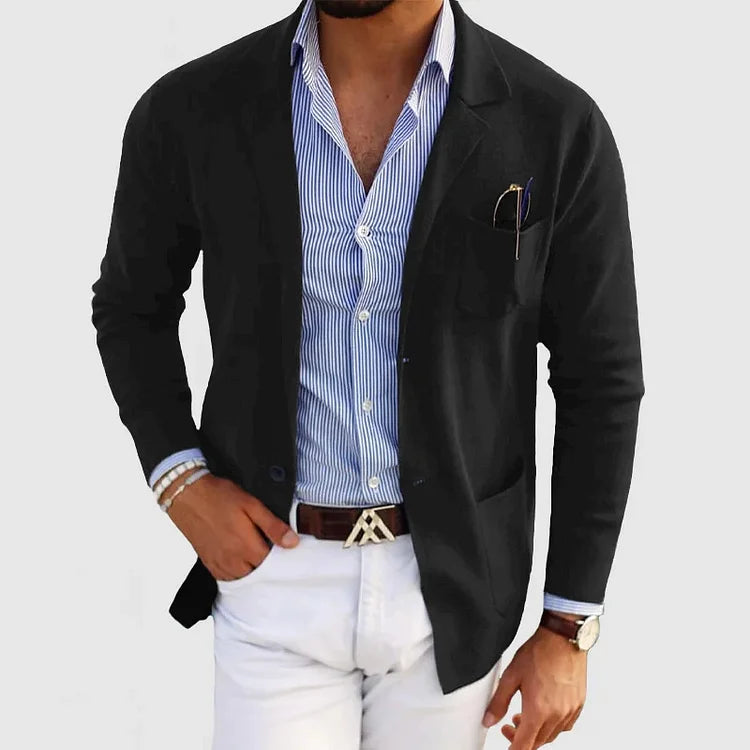 Lincoln - Elegante blazer con bottoni e tasche
