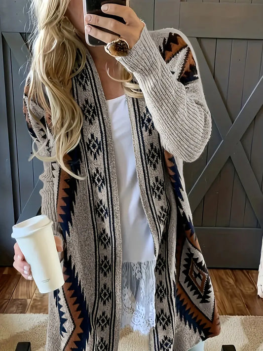 Beatrice - Cardigan aperto Boho-Chic