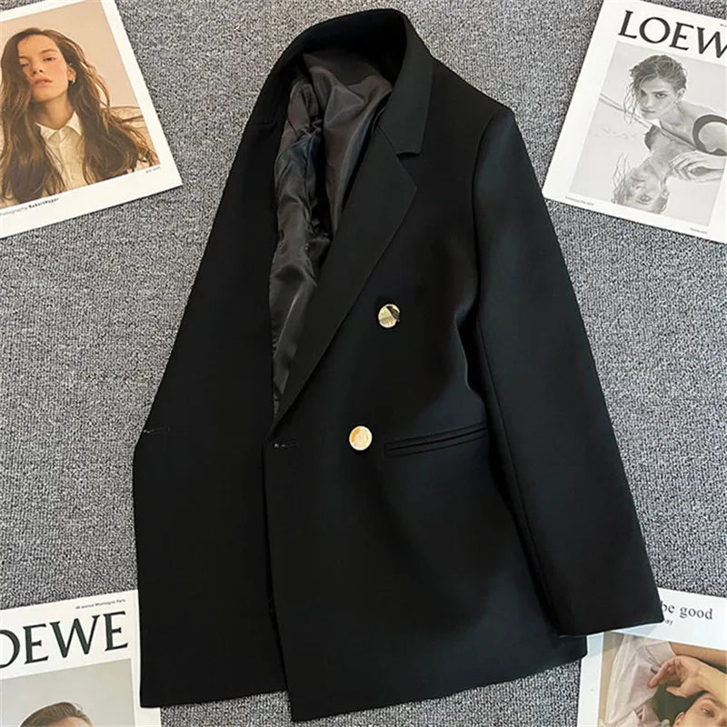Angela - Blazer doppiopetto da donna per ufficio e tempo libero