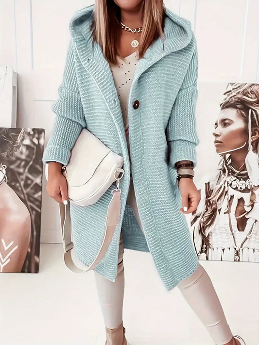 Thelma - Cardigan con cappuccio