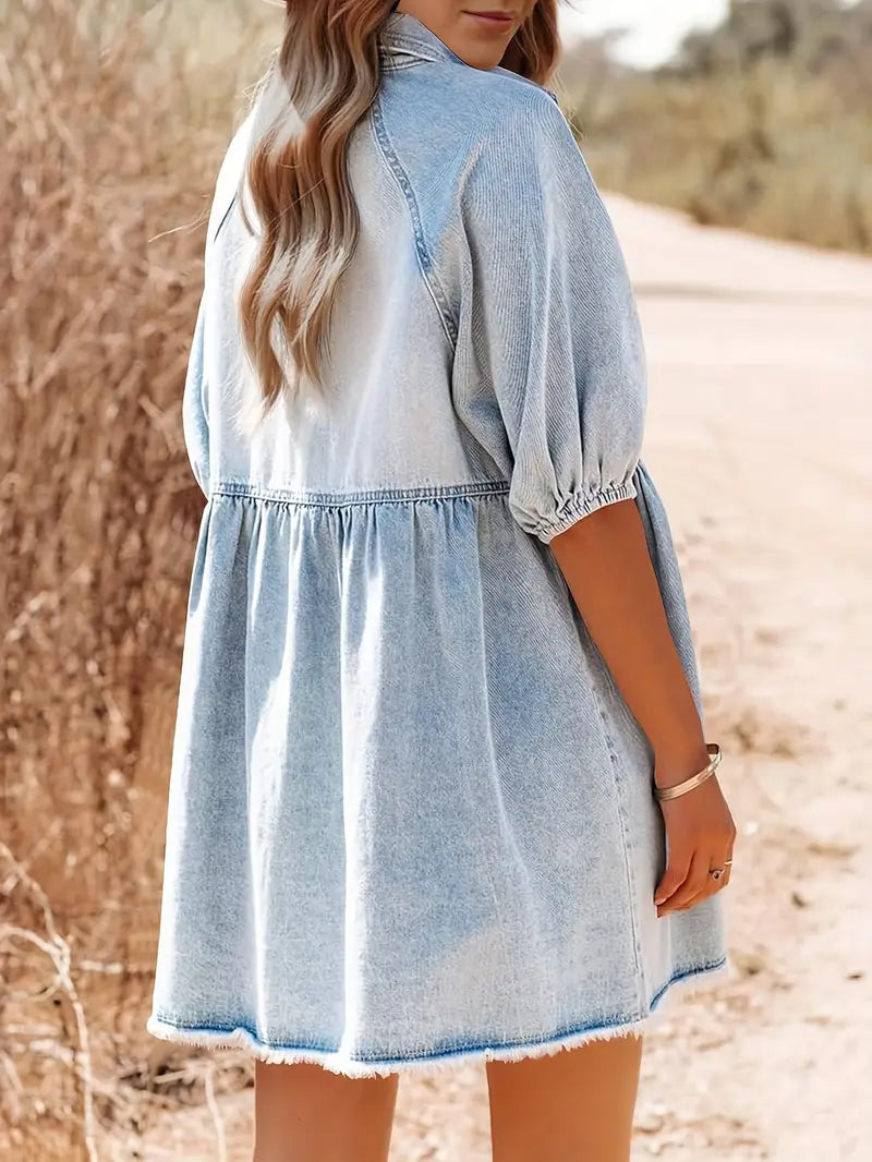 Amelia - Abito in denim per donna