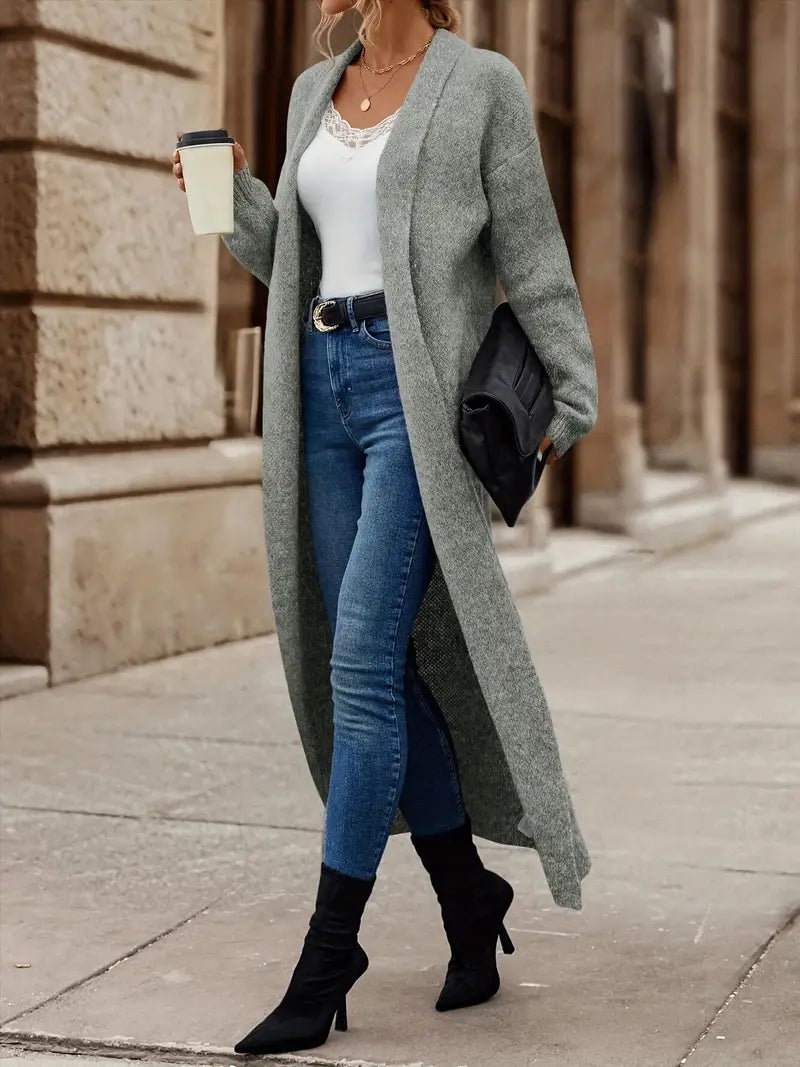 Loretta - Cardigan in lana a maniche lunghe