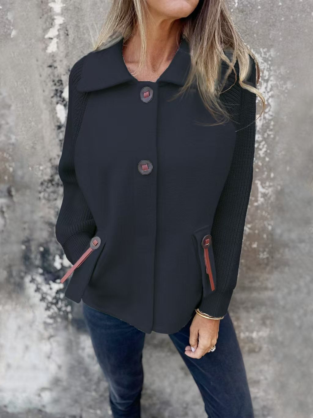 Elayne - Giacca calda, versatile e casual