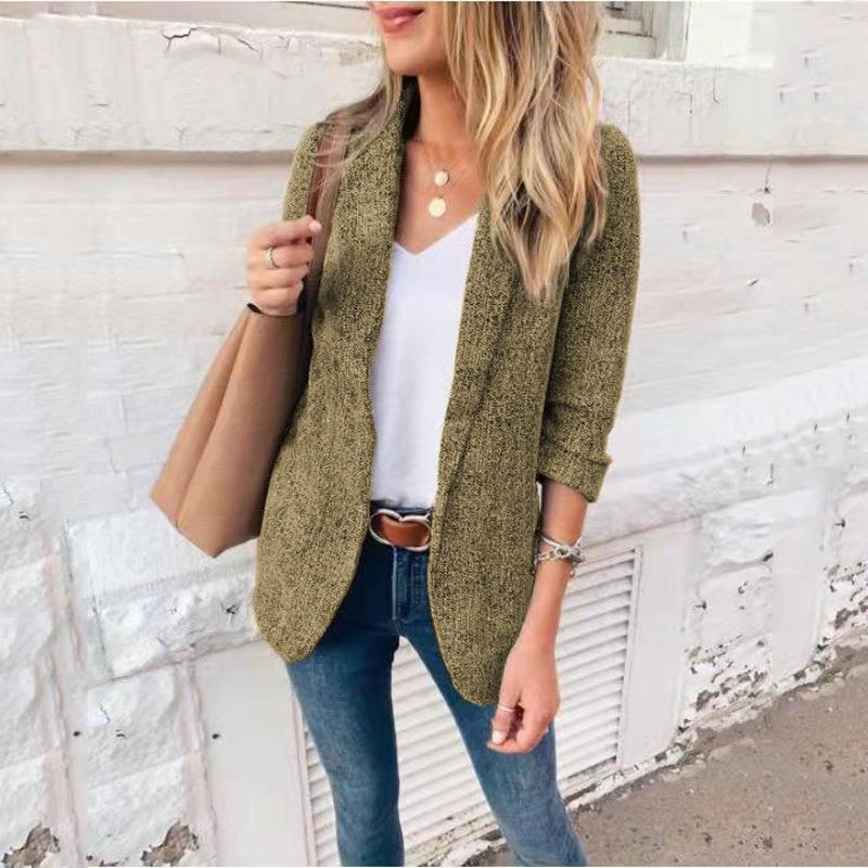 Venna - Blazer casual a taglio aderente