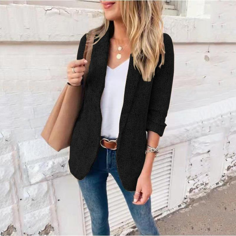 Venna - Blazer casual a taglio aderente