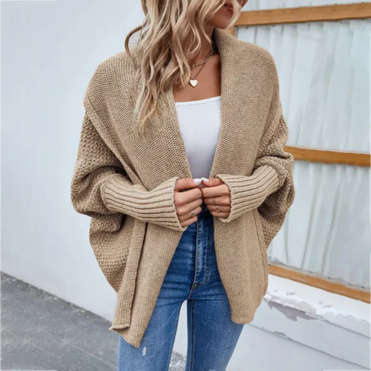 Jacelyn - Cardigan oversize in maglia super confortevole