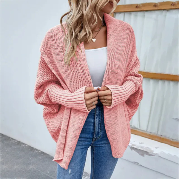 Jacelyn - Cardigan oversize in maglia super confortevole