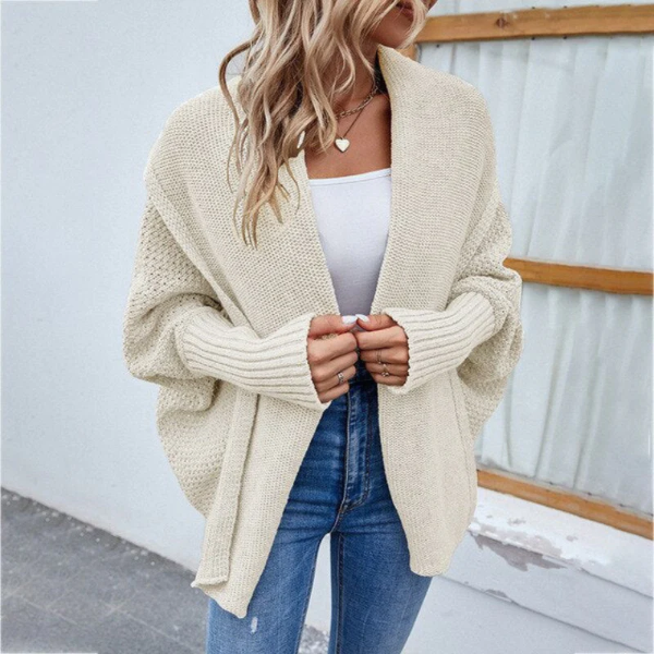 Jacelyn - Cardigan oversize in maglia super confortevole