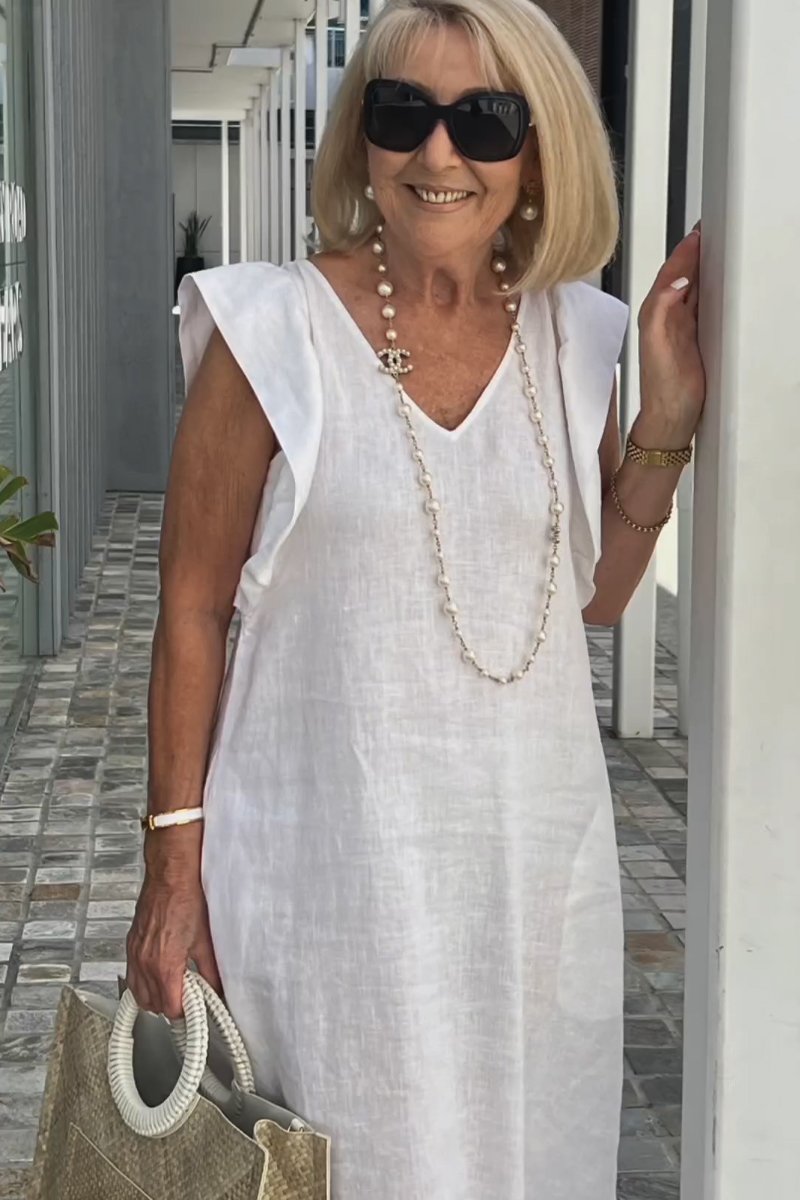 Roberta - Abito Casual In Cotone e Lino
