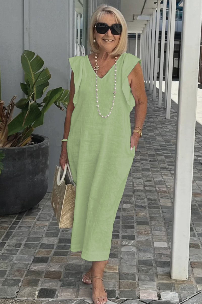 Roberta - Abito Casual In Cotone e Lino