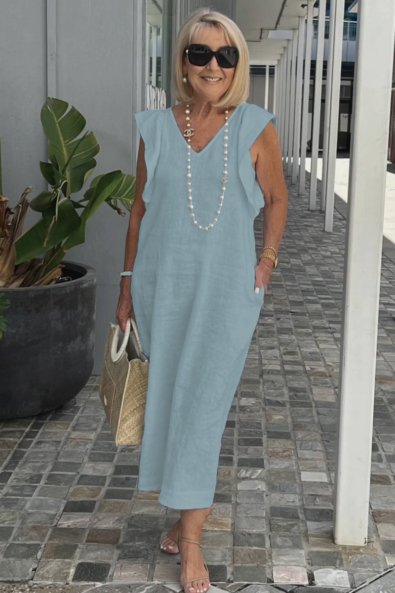 Roberta - Abito Casual In Cotone e Lino
