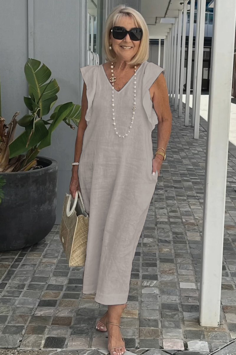 Roberta - Abito Casual In Cotone e Lino