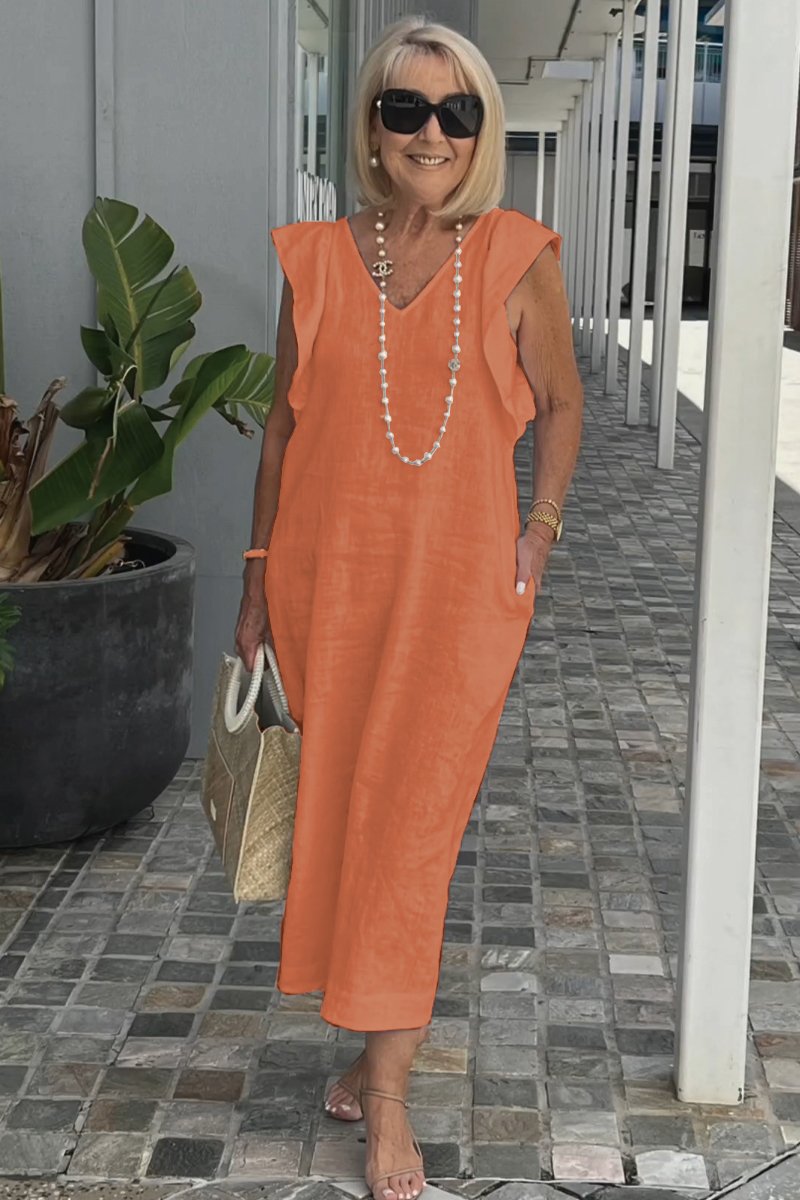 Roberta - Abito Casual In Cotone e Lino