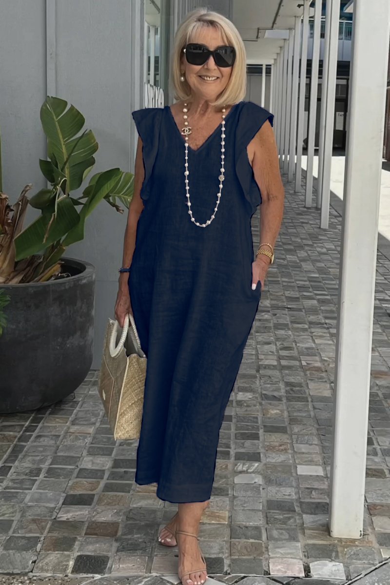 Roberta - Abito Casual In Cotone e Lino