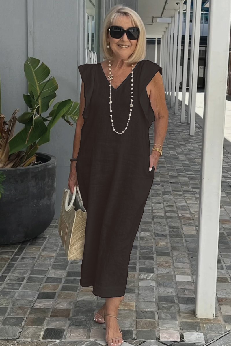 Roberta - Abito Casual In Cotone e Lino