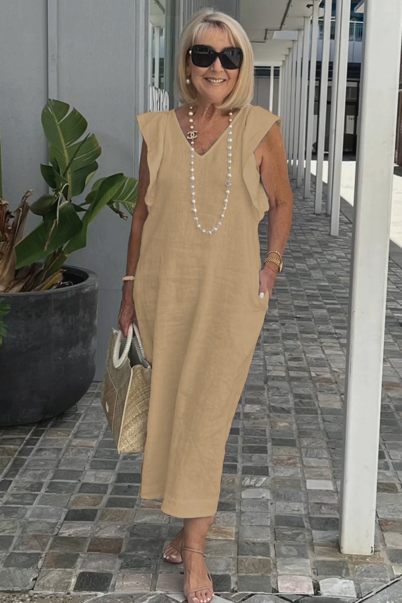 Roberta - Abito Casual In Cotone e Lino