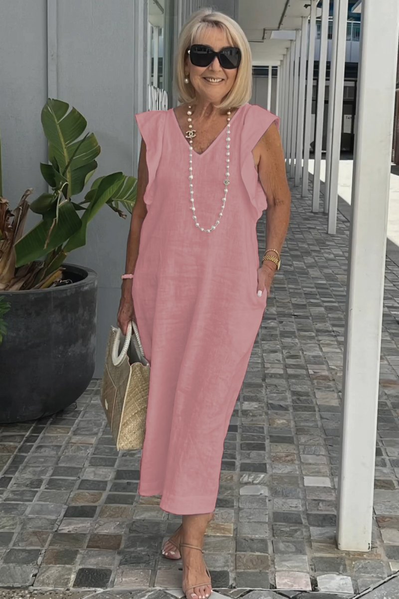 Roberta - Abito Casual In Cotone e Lino