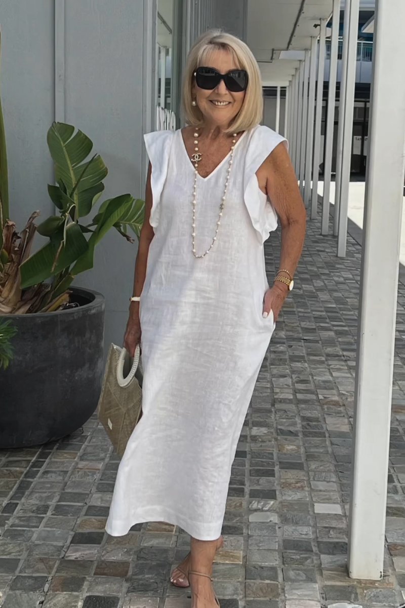 Roberta - Abito Casual In Cotone e Lino