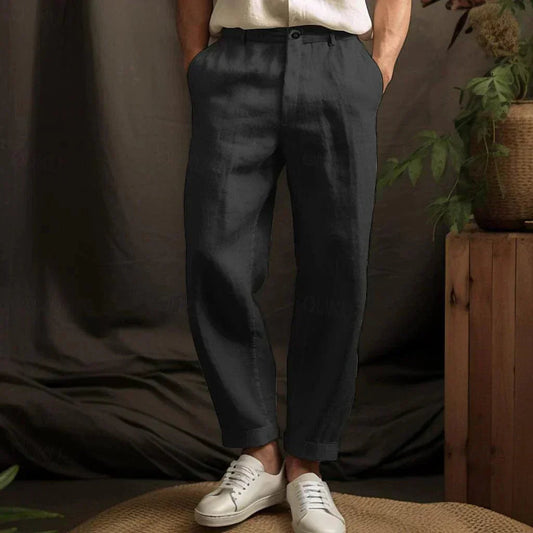 Christian - Pantaloni dritti casual e comodi
