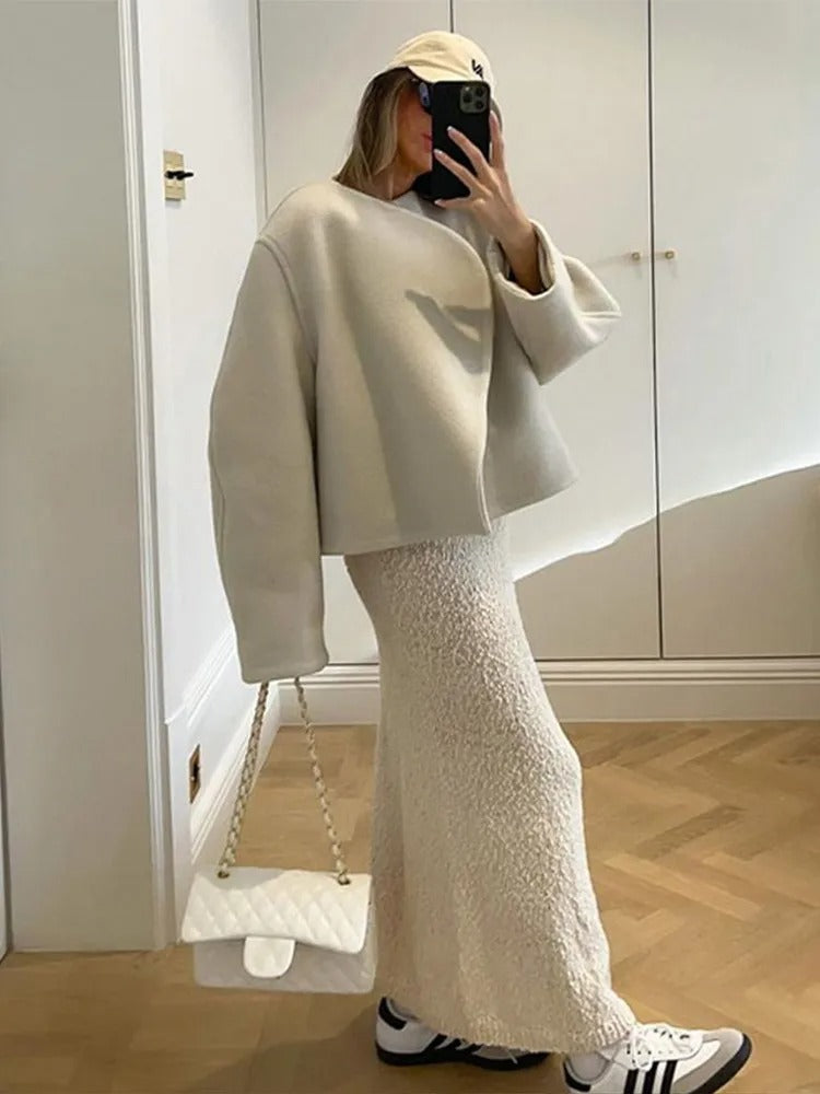 Mabel - Cappotto corto in lana
