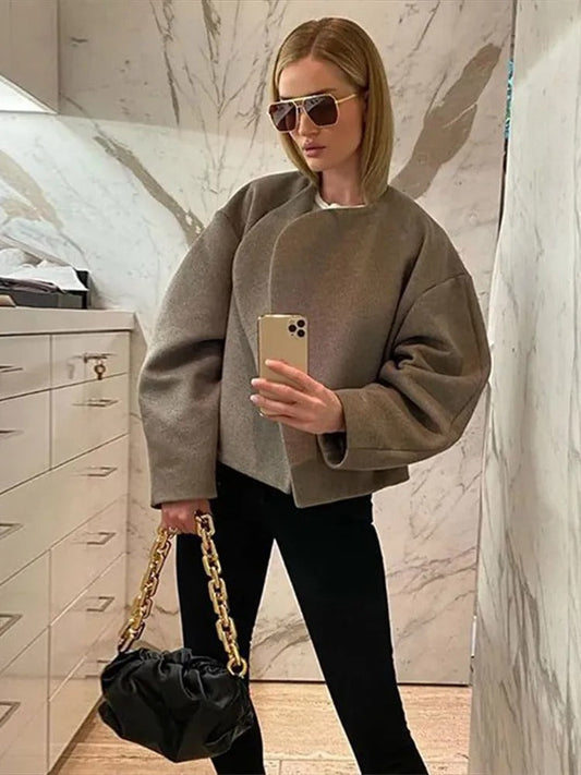 Mabel - Cappotto corto in lana