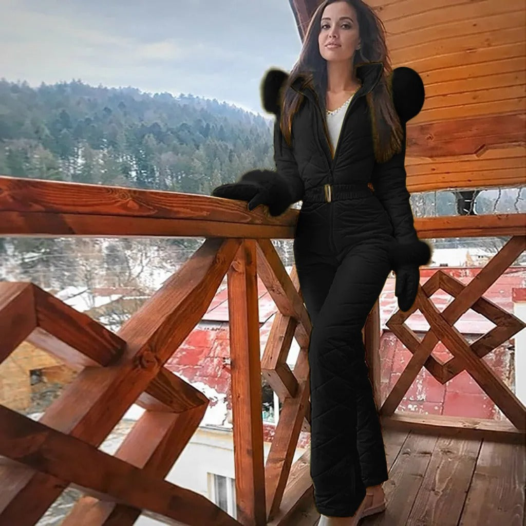 Camila - Tuta da sci da esterno alla moda da snowboard con cerniera