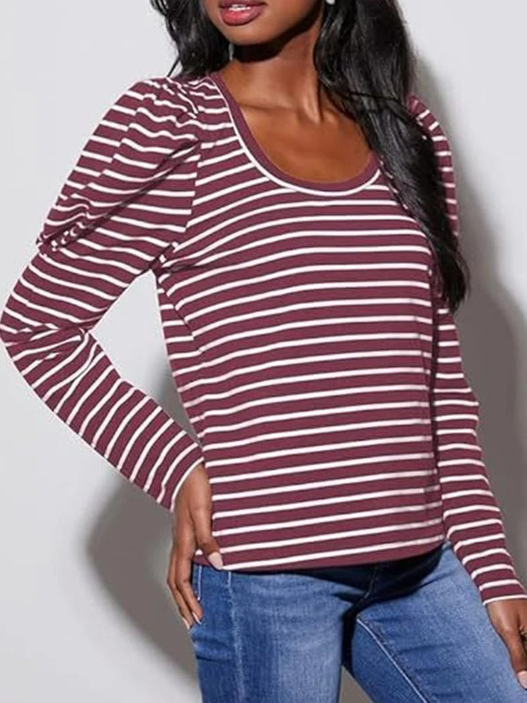 Cora - Camicetta a righe da donna