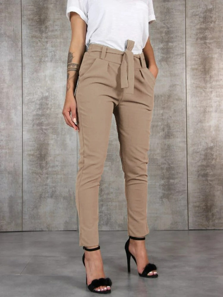 Antonia - Eleganti pantaloni a vita alta